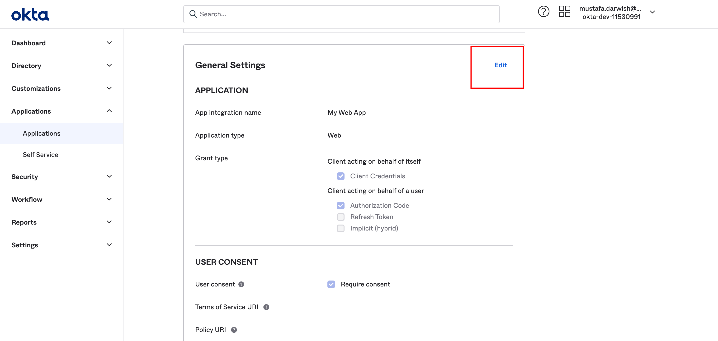 Setting Up SSO With OAuth